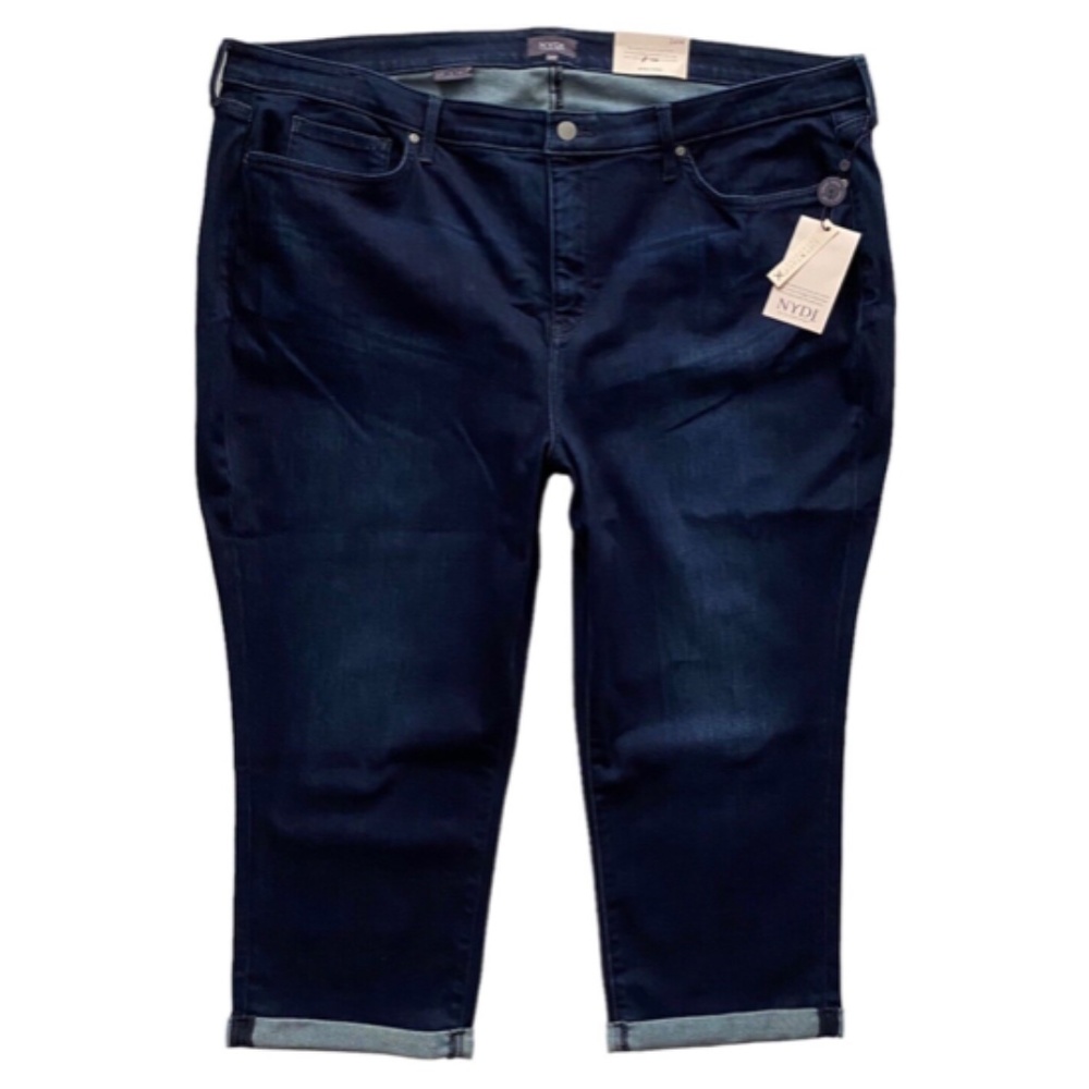 NYDJ Not Your Daughter's Jeans Nwt Chloe Capri w/ Cuffs Rapture Jeans Jean 24W